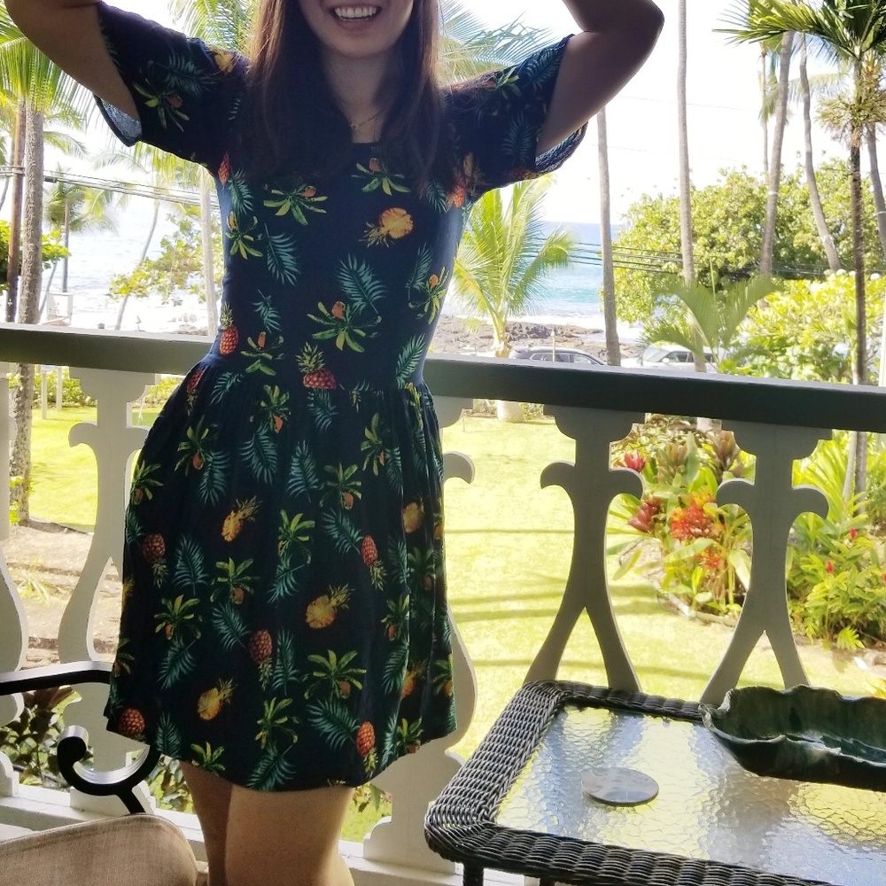 Pineapple dress
